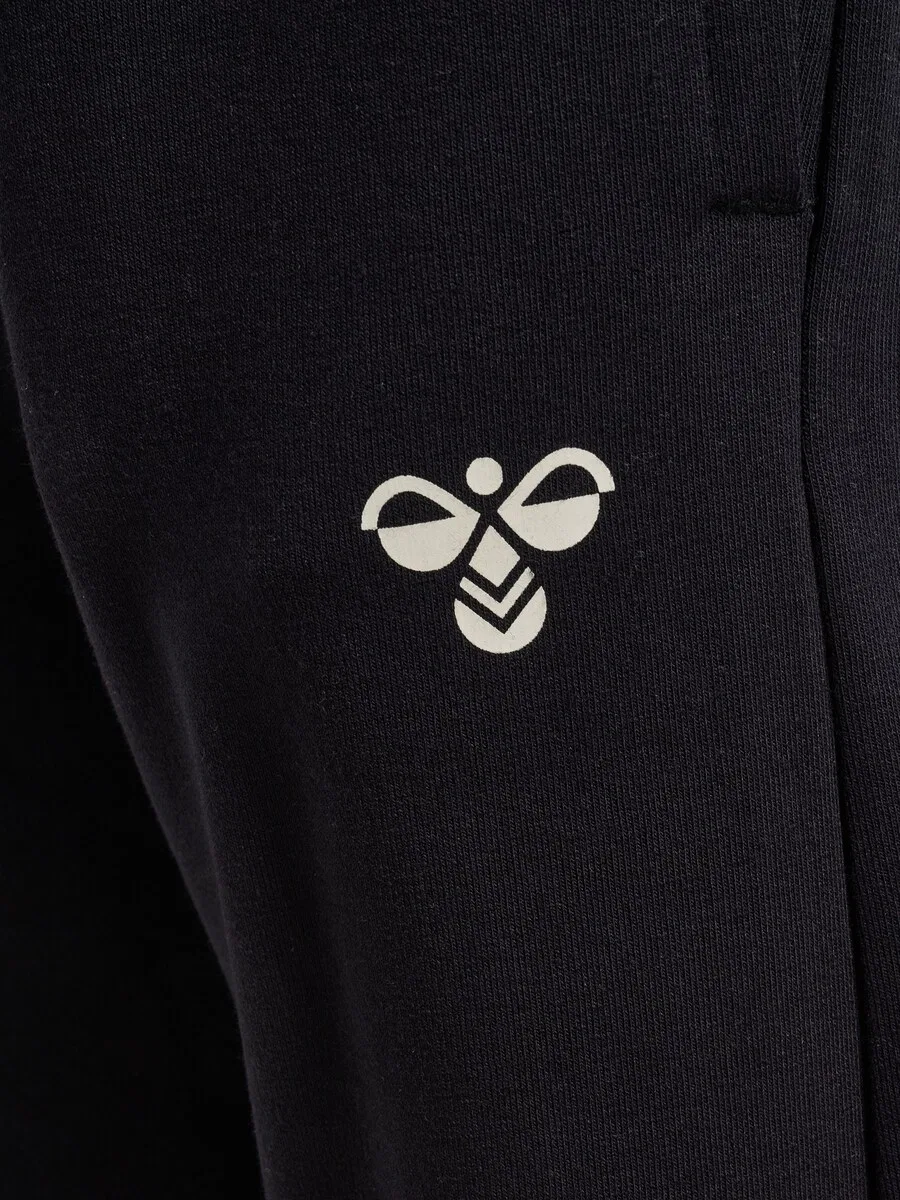 Зауженные спортивные брюки Hummel черного цвета — фото 4