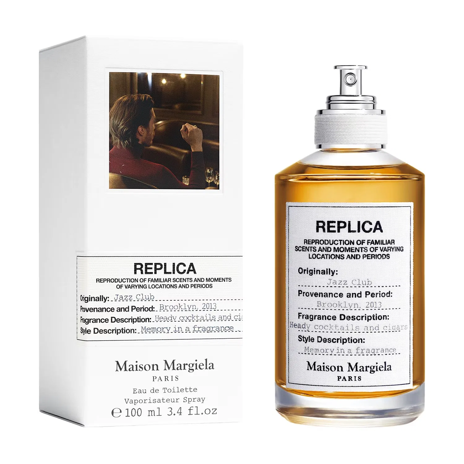Мужской парфюм REPLICA Jazz Club Eau de Toilette 100 мл, MAISON MARGIELA — фото 4