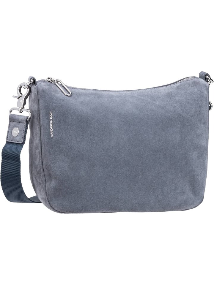 

Сумка через плечо Mandarina Duck Mellow Velvet Hobo LWT79, цвет london fog