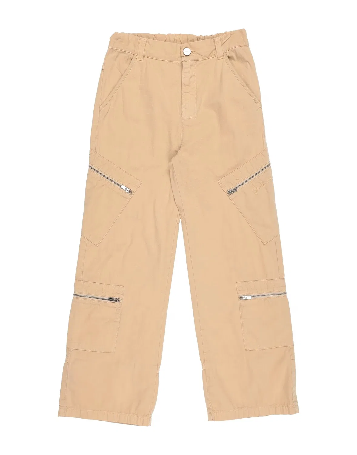 Подростковые брюки хлопковые Jacquemus, бежевый