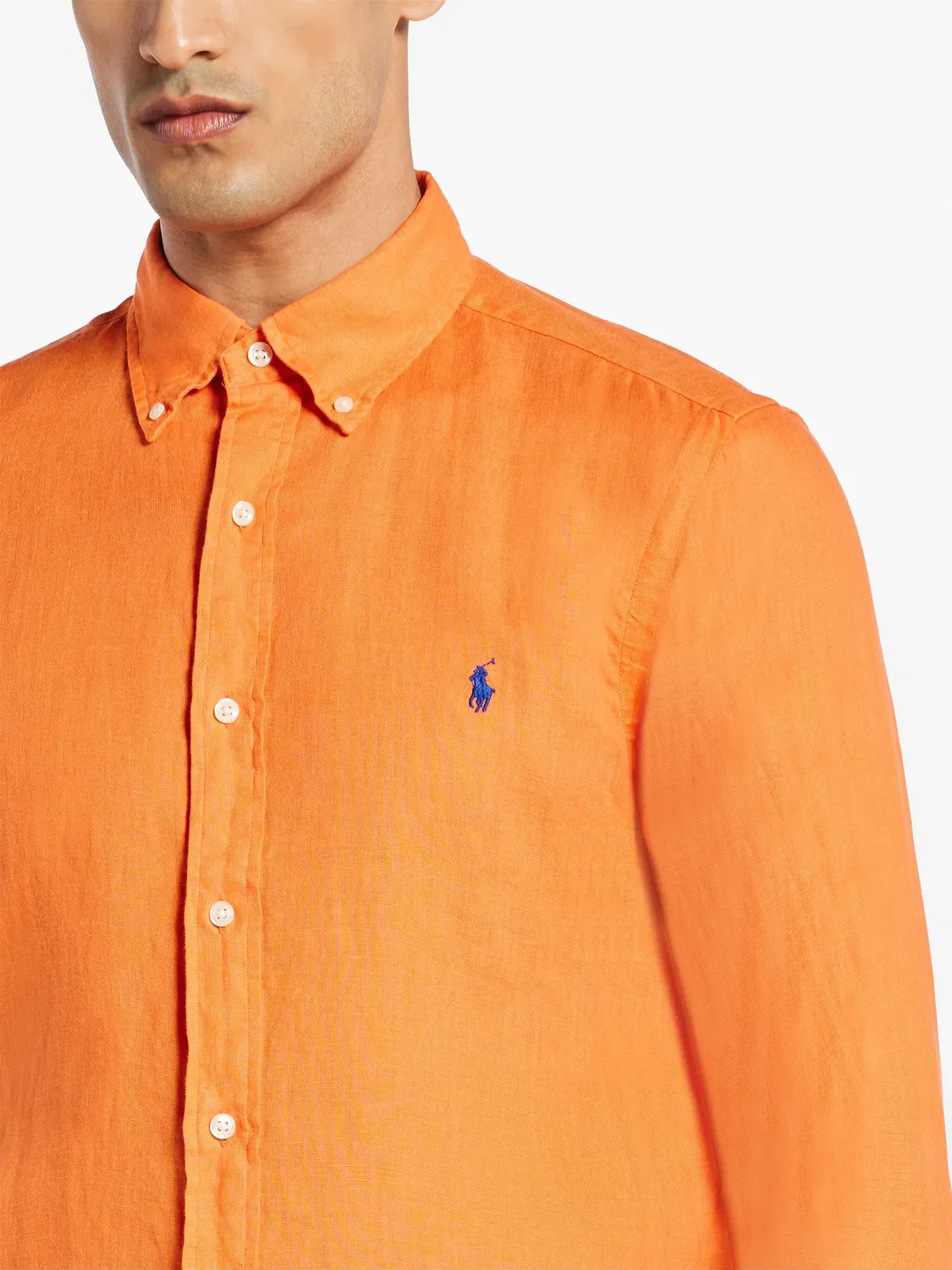 Рубашка Polo Pony Polo Ralph Lauren, оранжевый — фото 2