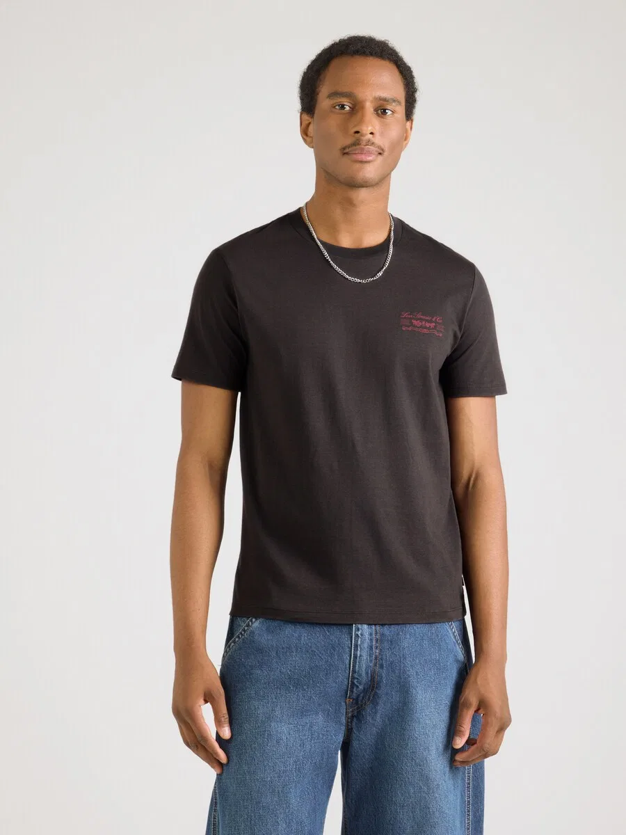 Футболка LEVI'S черного цвета — фото 2