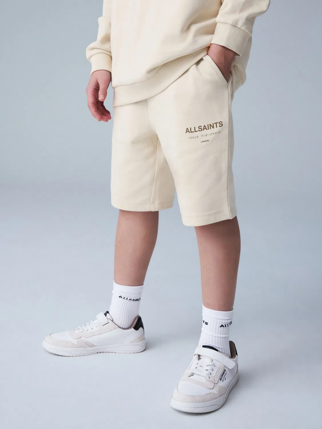 Шорты спортивные Underground, All Saints, нейтральный