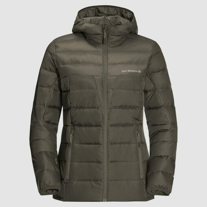 

Куртка Jack Wolfskin Dna Tundra Hoody водонепроницаемая, зеленый