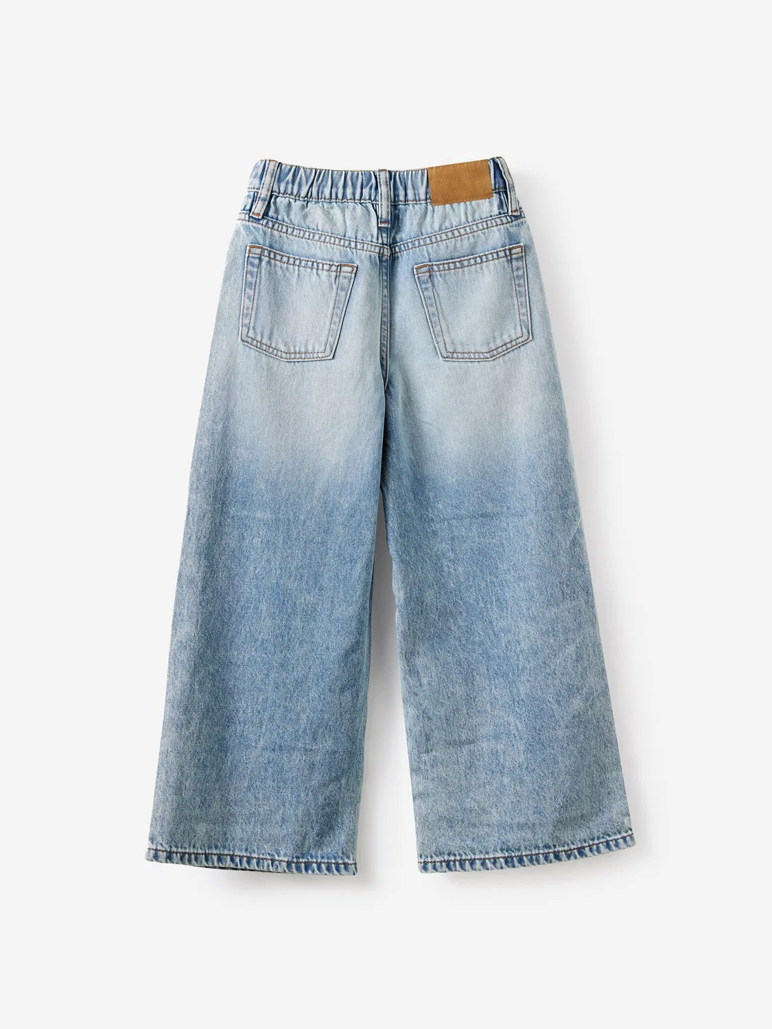 Джинсы супер широкие, завышенная талия Cotton On, синие — фото 2