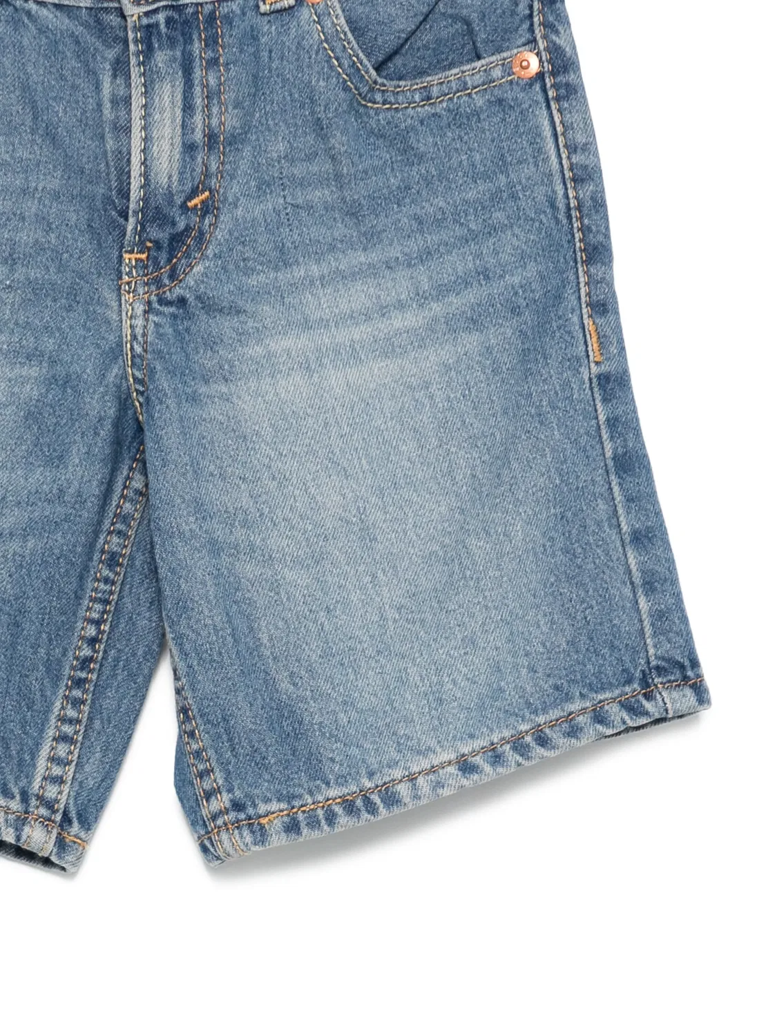 Шорты с карманами, синие Levi's, синий — фото 3
