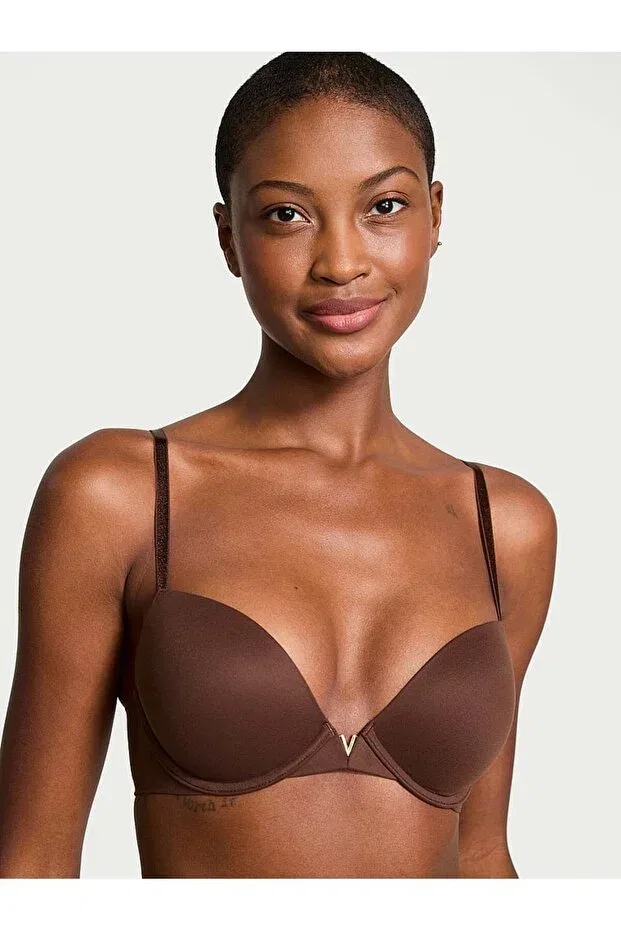 Женский бюстгальтер с пуш-ап Smooth Recovery Bra Victoria'S Secret, Ganache