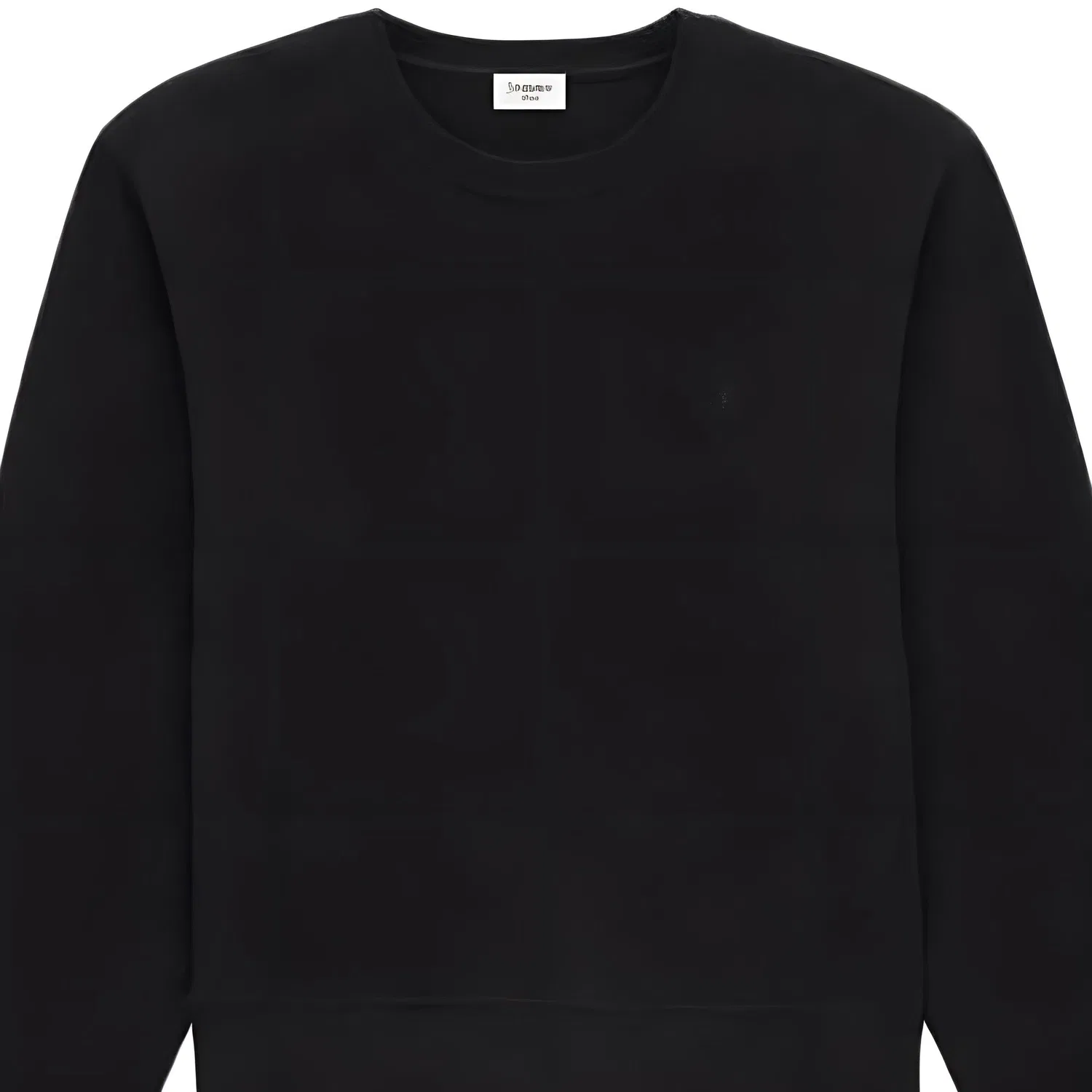 Мужской свитшот с принтом Cassandre SAINT LAURENT, Black — фото 4