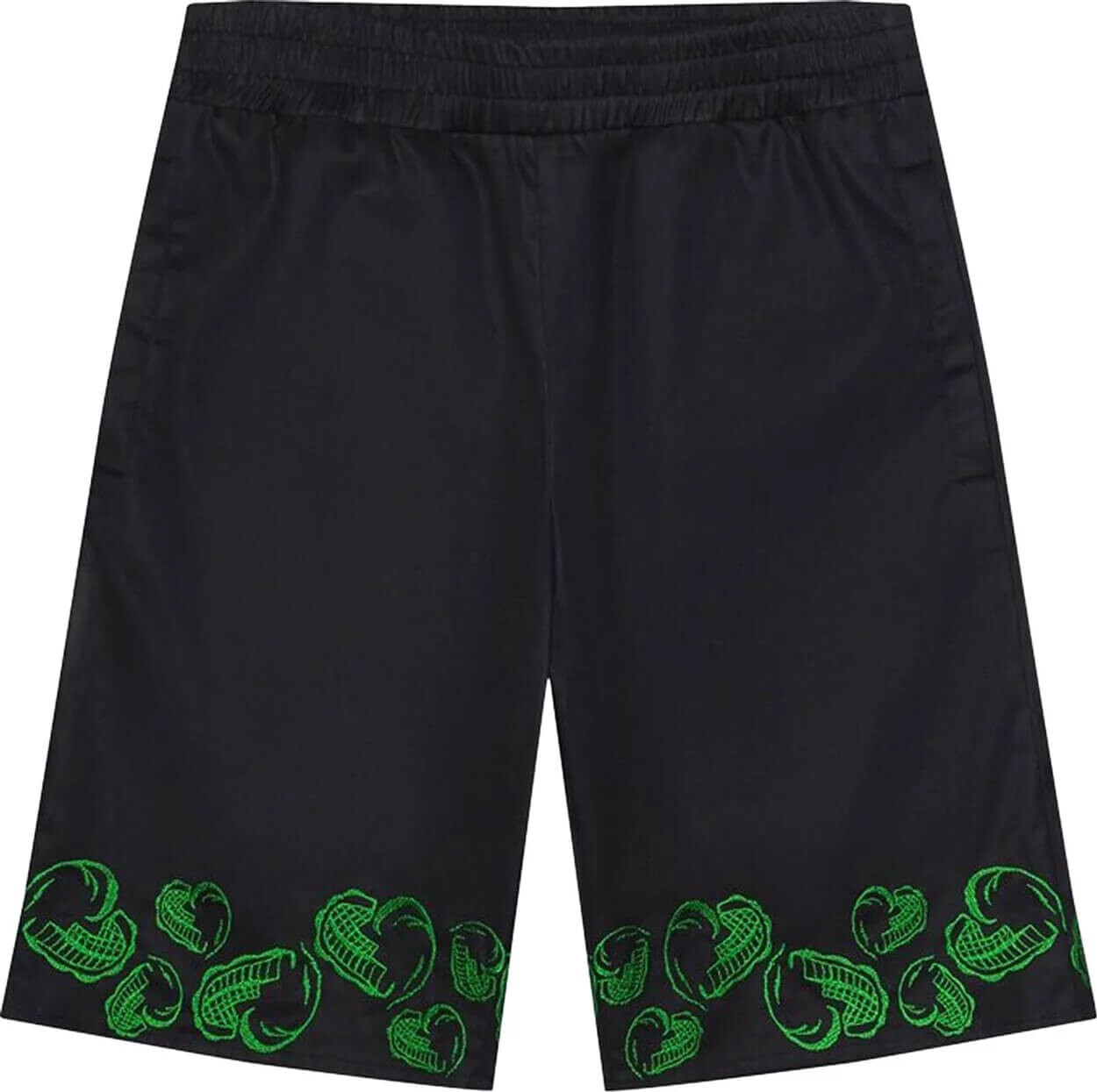 

Шорты VEERT Heart Embroidered, черный