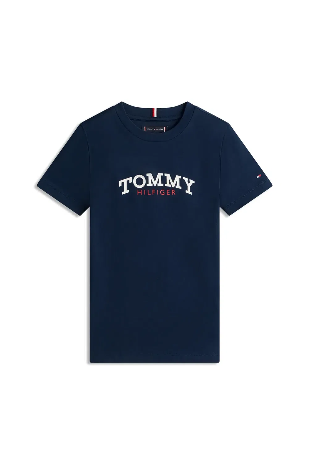 Футболка с монограммой Tommy Hilfiger, Navy — фото 4