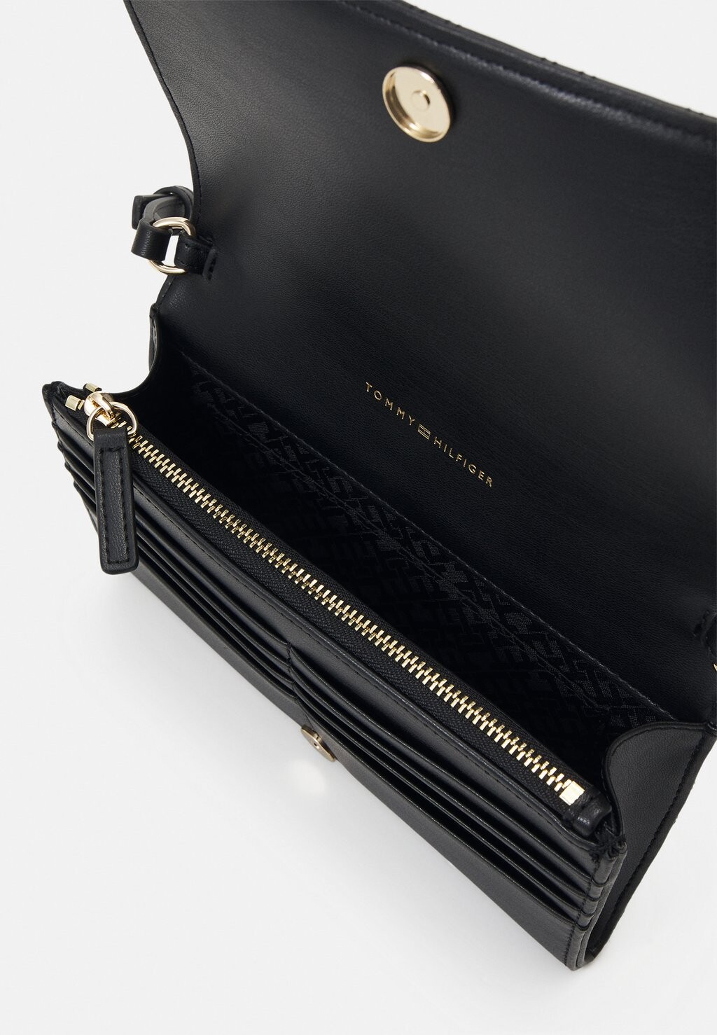 

Сумка через плечо REFINED FLAP CROSSOVER Tommy Hilfiger, черный