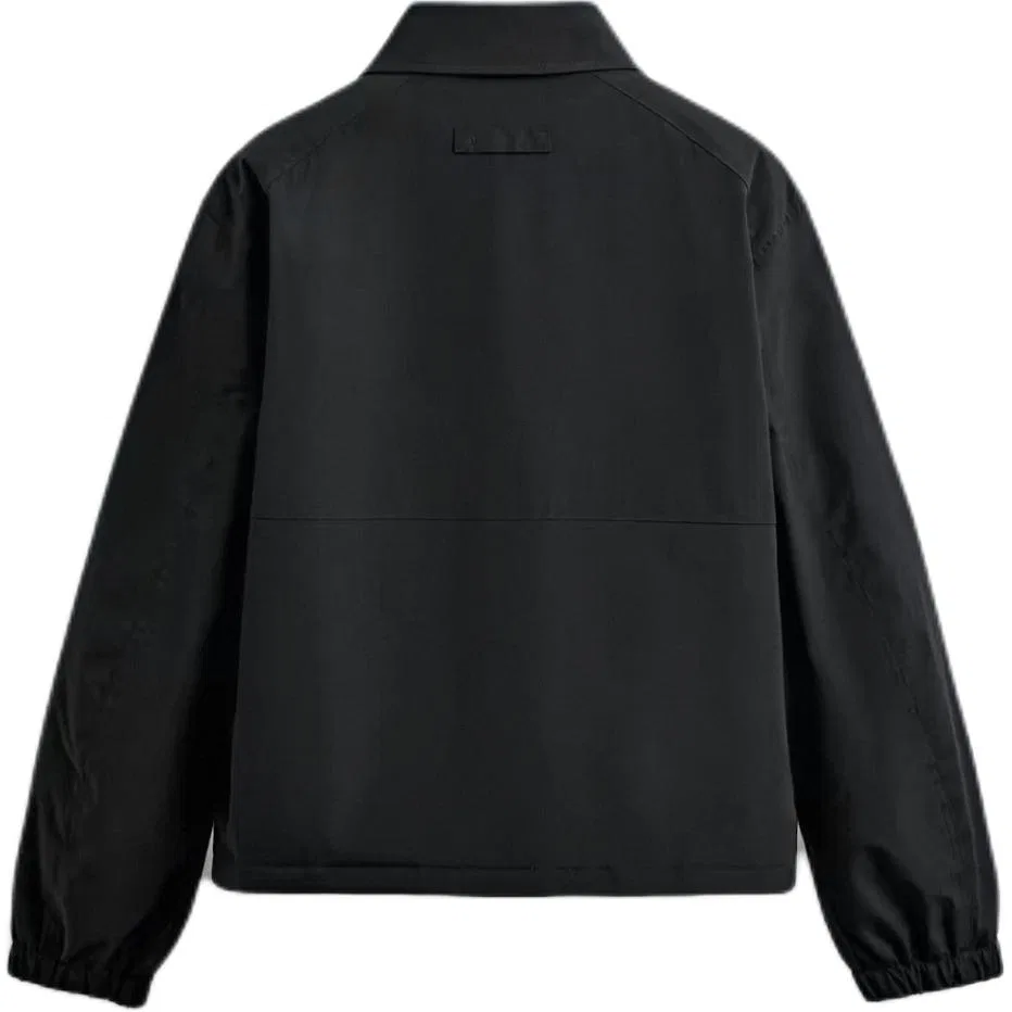 Мужское пальто-куртка прямого кроя Black Lapel, ZARA, Черный — фото 3