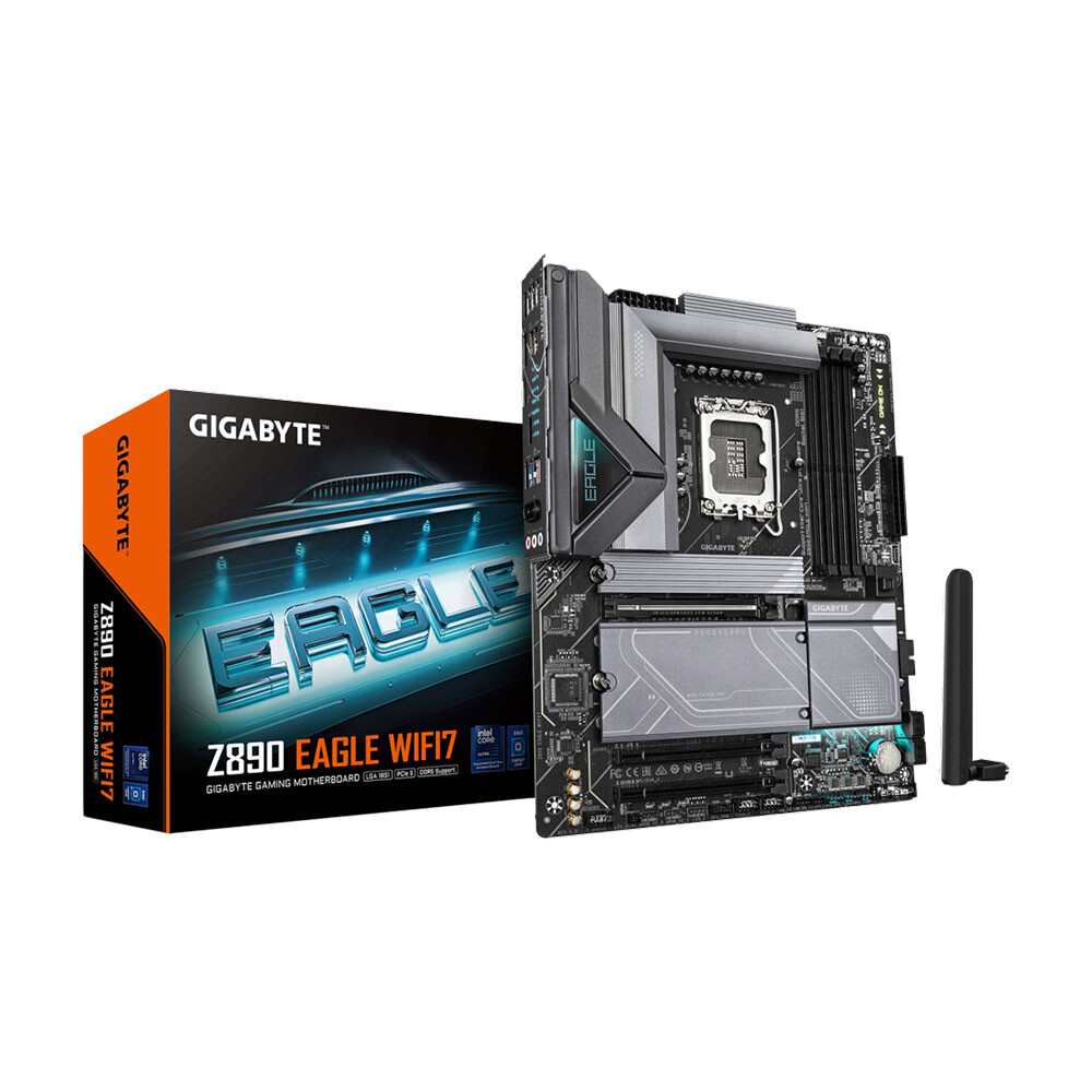 

Материнская плата Gigabyte Z890 Eagle WiFi7, LGA1851, DDR5, Wi-Fi