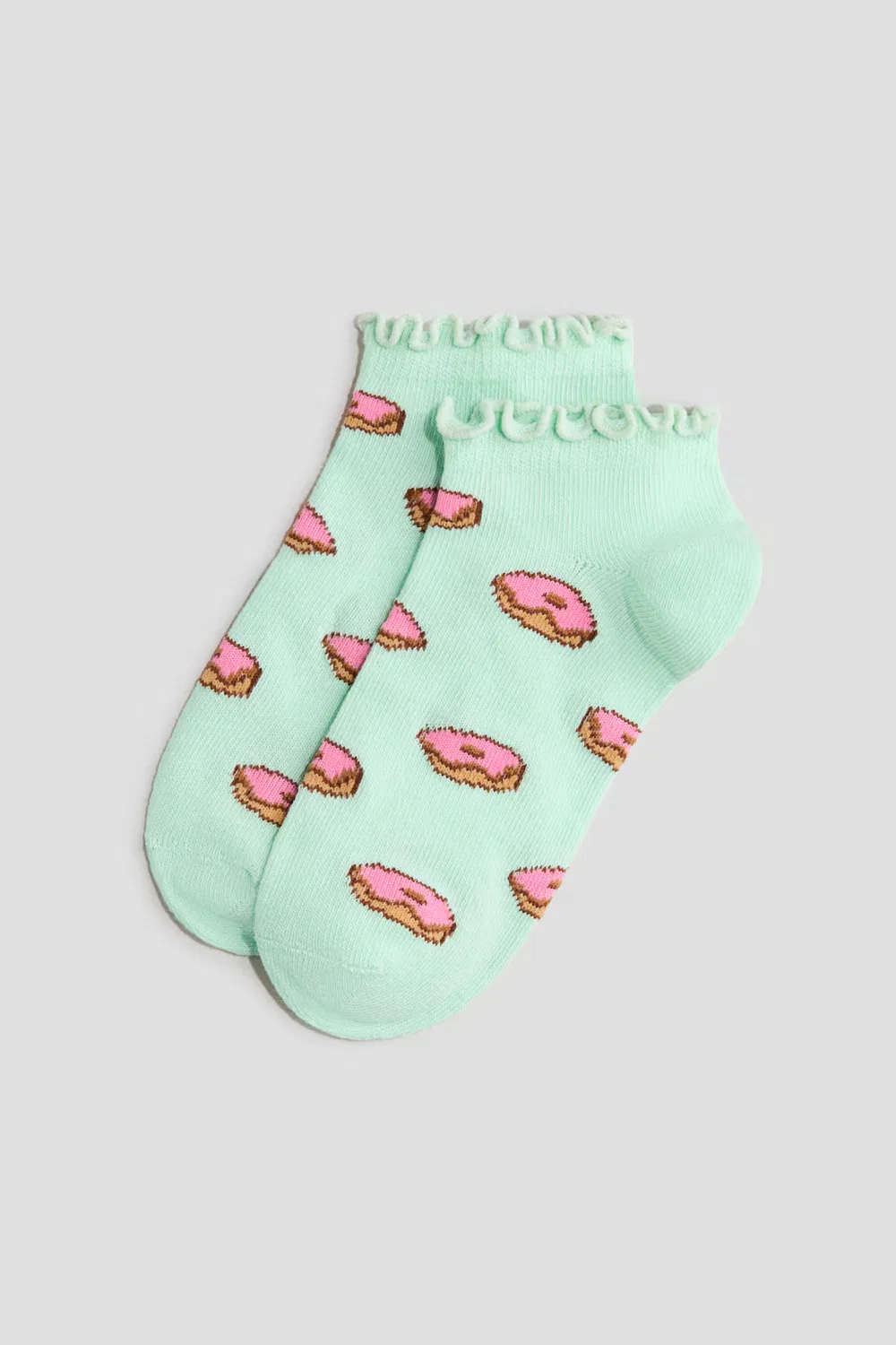7 пар носков для кроссовок H&M, Rosa/Donut — фото 2