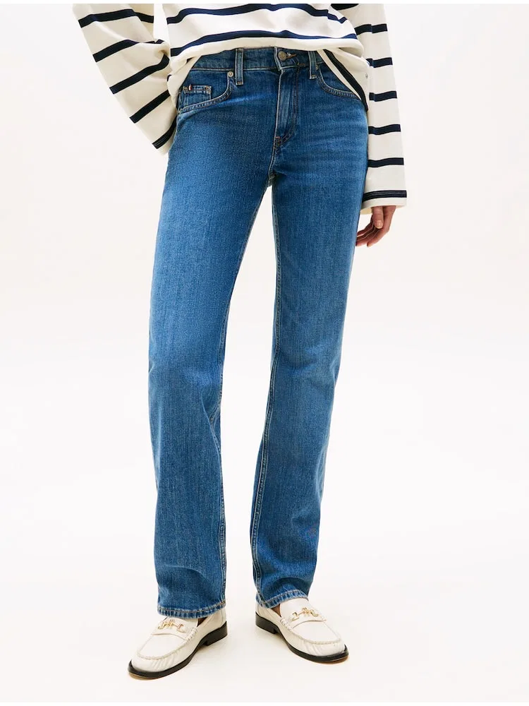 Джинсы классические прямые TOMMY HILFIGER, Blue — фото 3