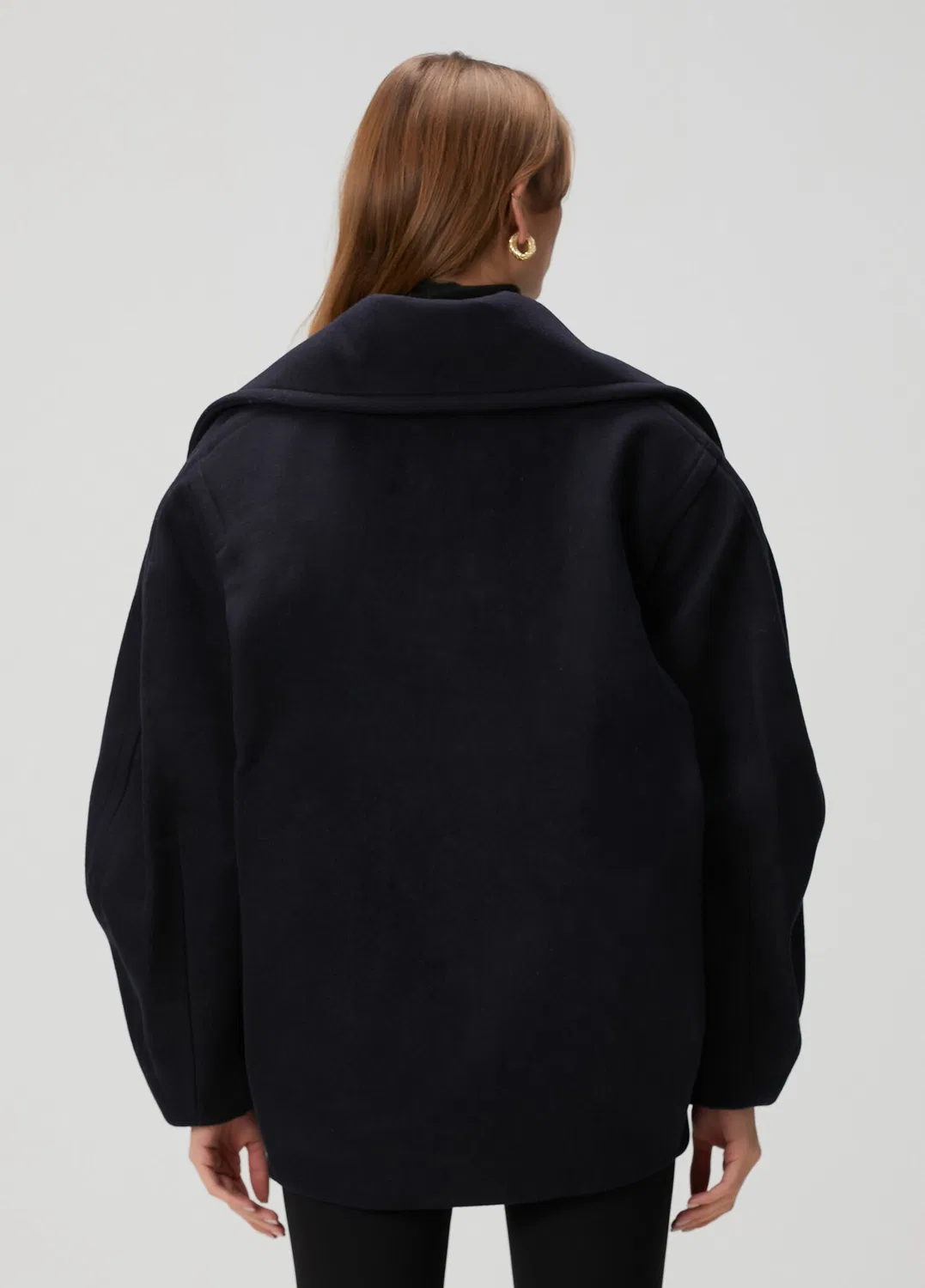 Пальто Jacquemus, темно-синий — фото 4