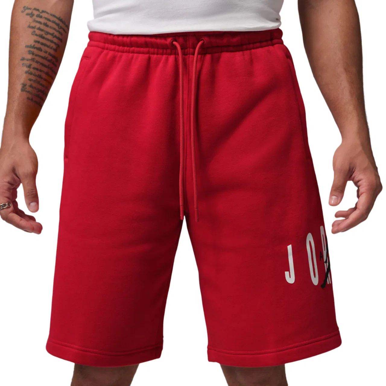 Шорты мужские Brooklyn Stretch Fleece Jordan, цвет Gym Red/Black