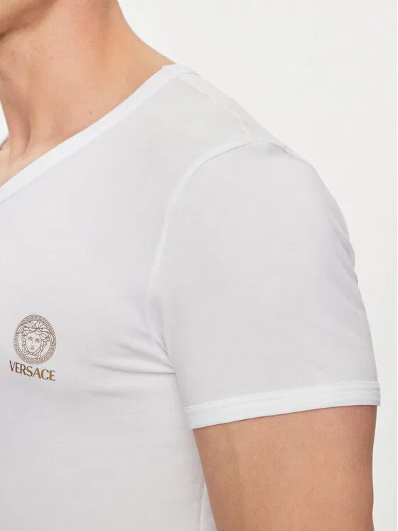 Футболка regular fit Versace, белый — фото 4