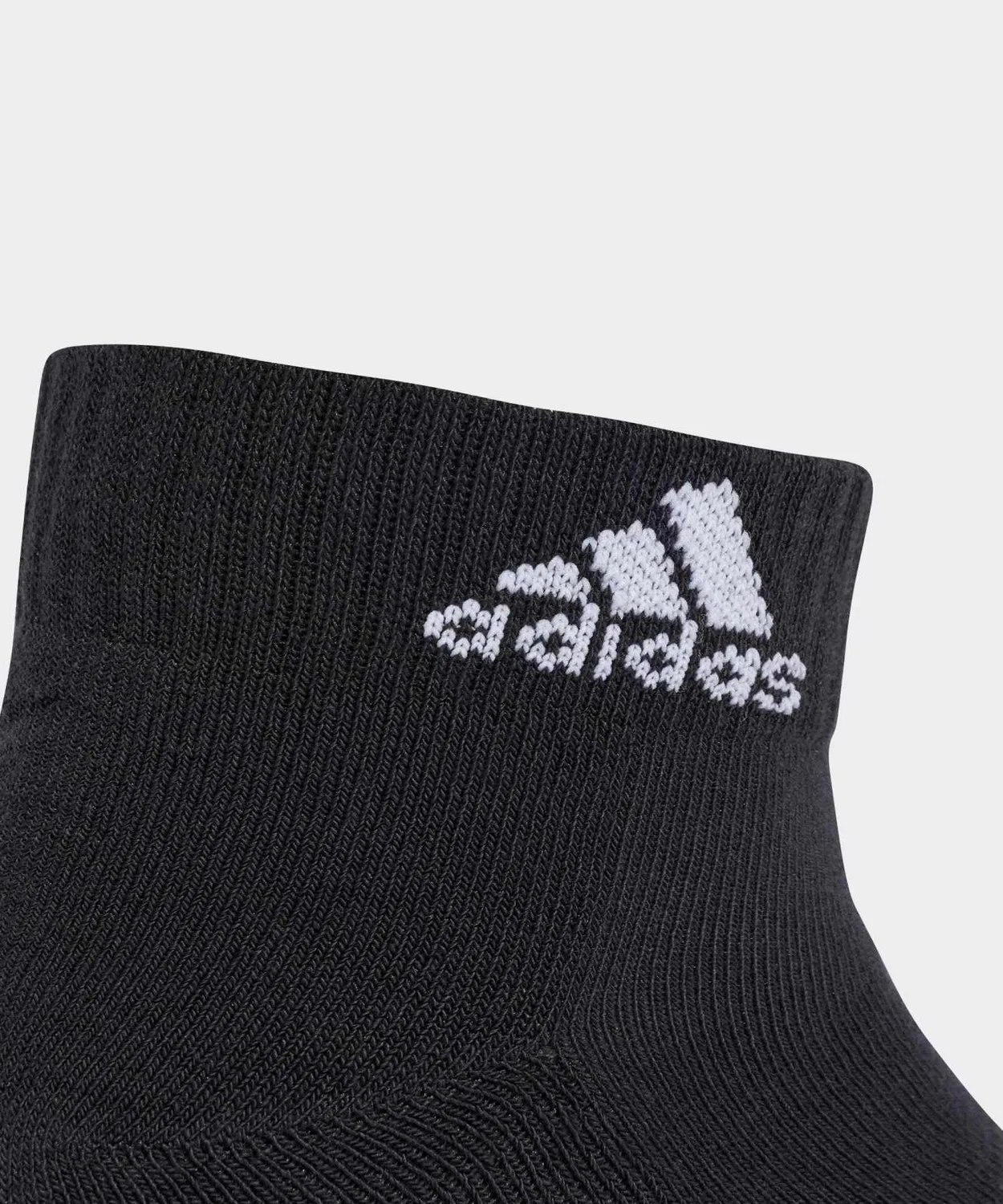Мужские носки с высокой посадкой 3 пары Adidas, Black — фото 3