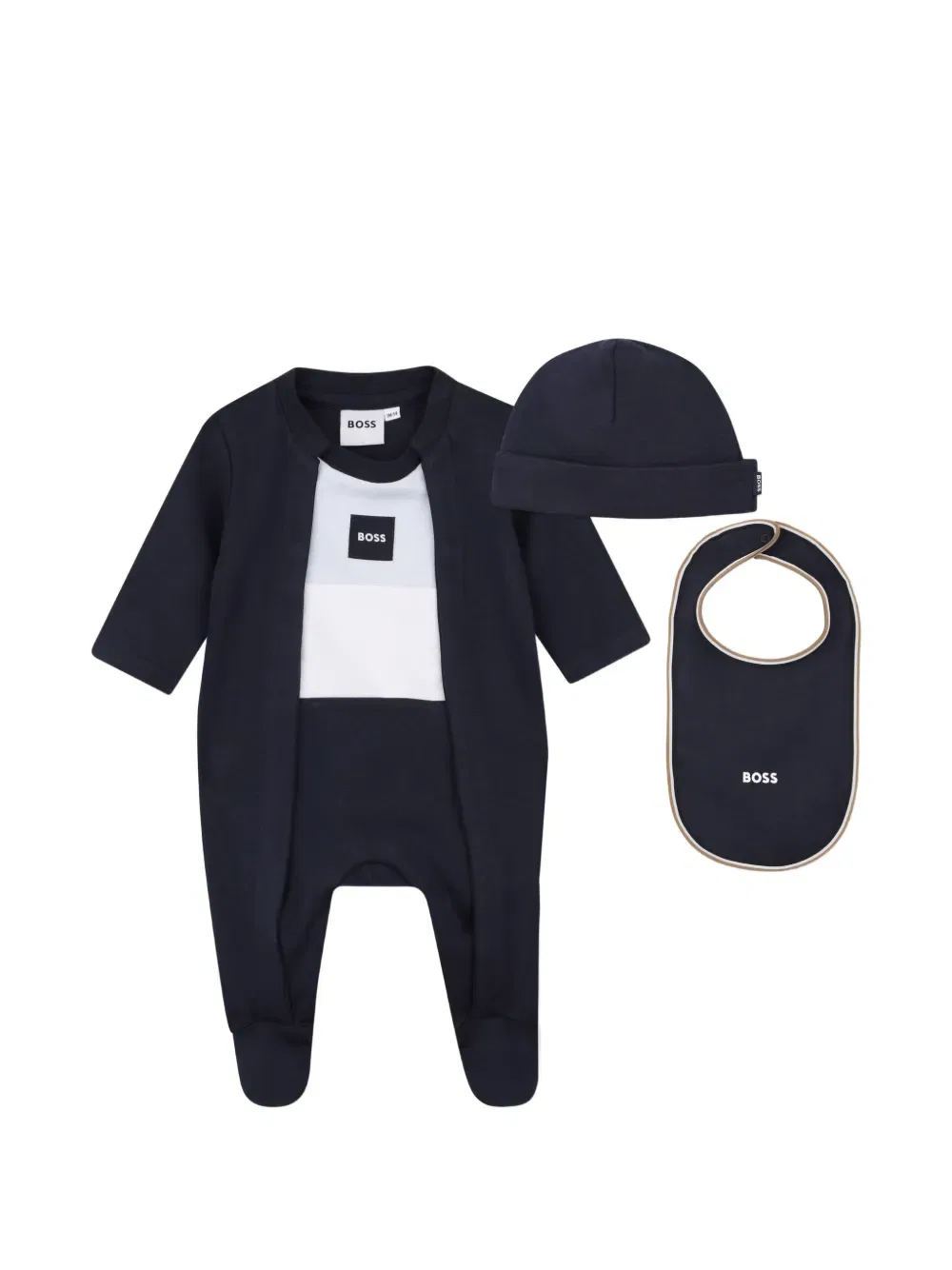 Комплект для новорожденных BOSS Kidswear, темно-синий