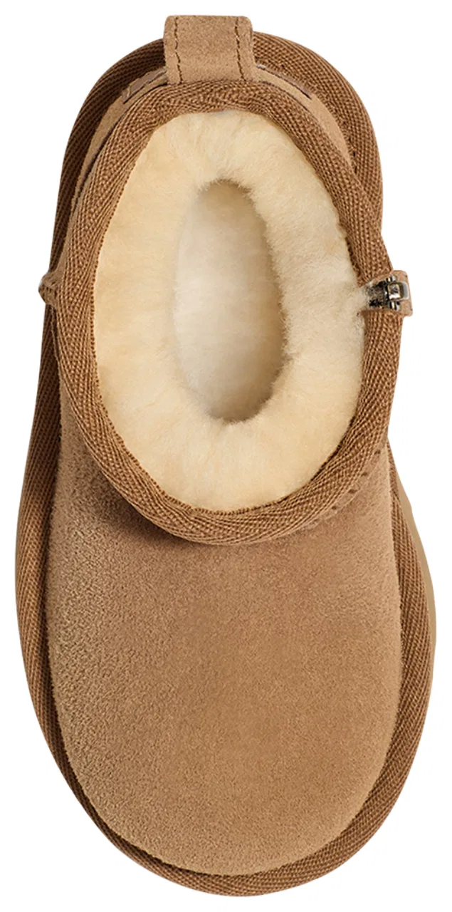 Детские ботинки Classic Ultra Mini UGG, цвет Chestnut — фото 4