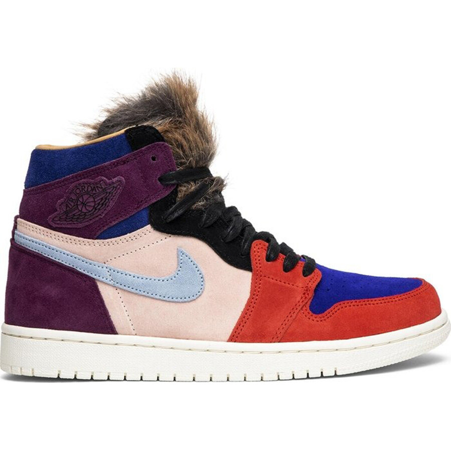

Кроссовки Nike Air Jordan х Aleali May Wmns 1 Retro High 'Court Lux', мультиколор