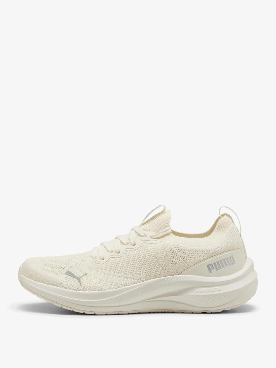 Детские кроссовки для бега Skyrocket Lite 2 Engineered PUMA, Warm White PUMA Silver — фото 2