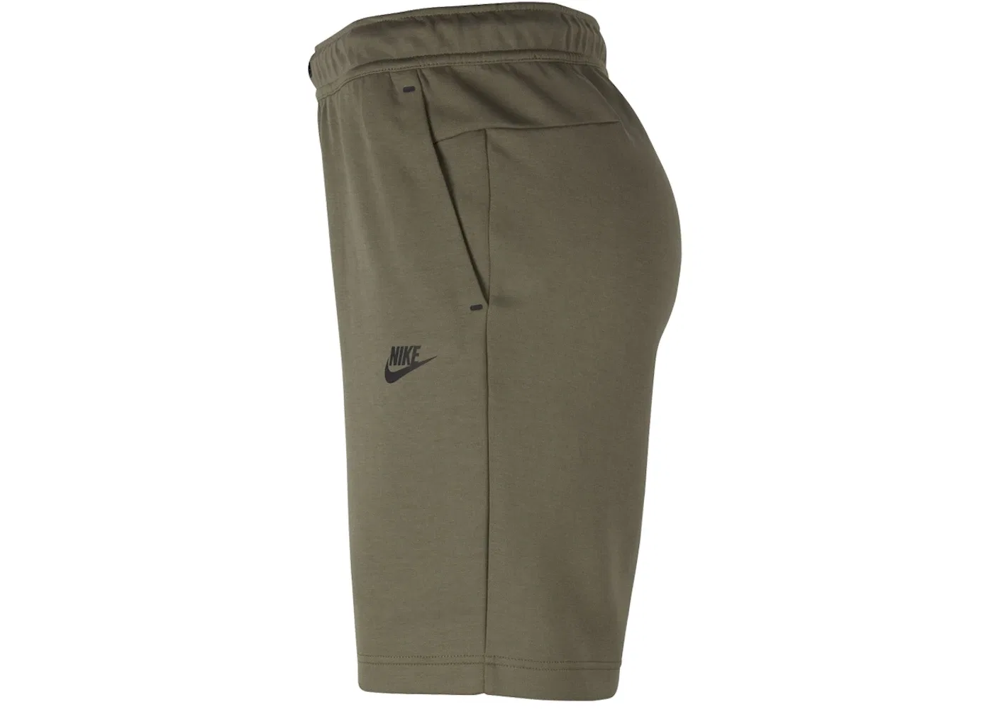 Мужские шорты из флиса Nike Sportswear Tech Fleece Short Nike, Olive Green — фото 3