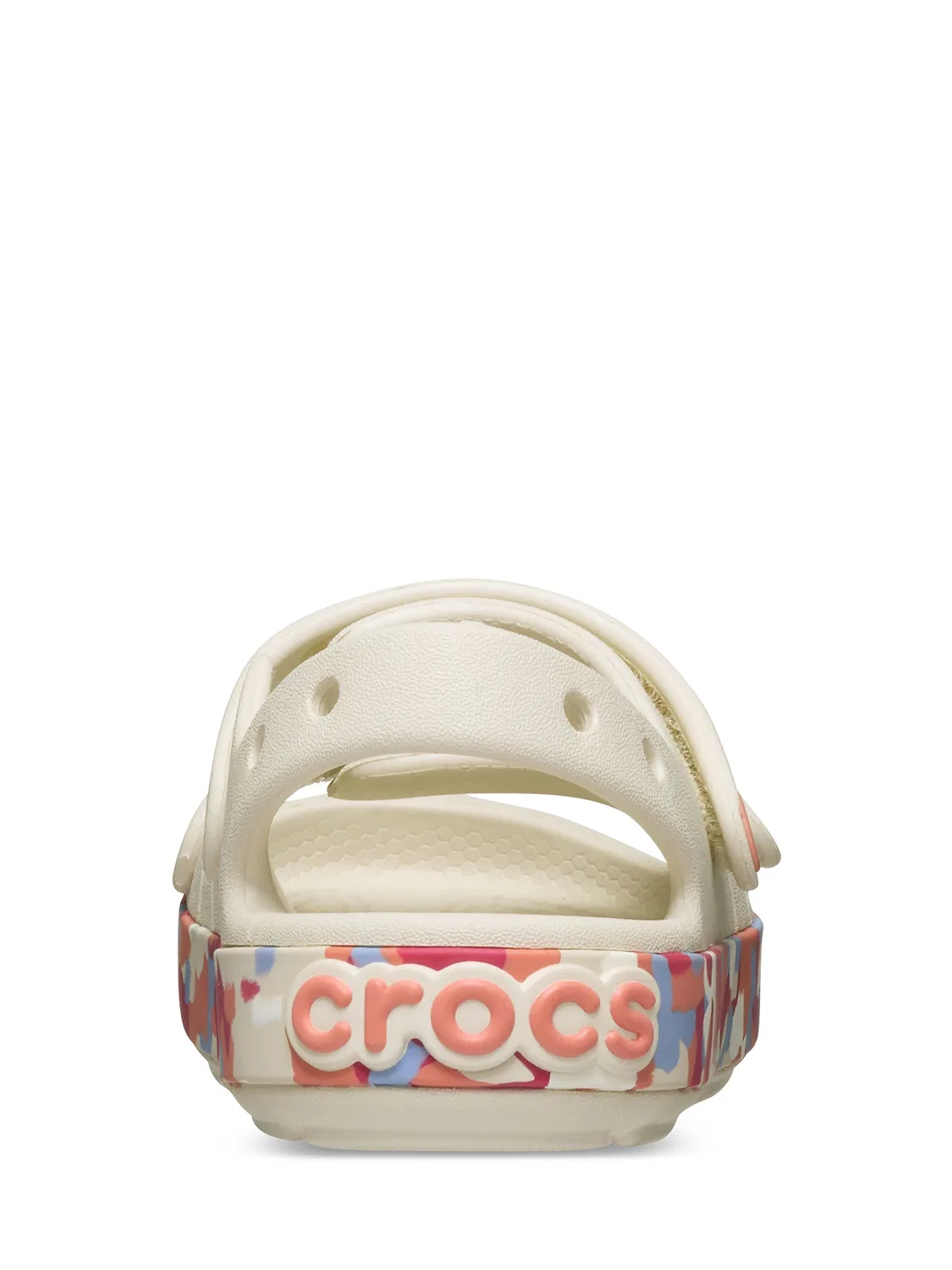 Сандалии Crocband Cruiser Glow Confetti Crocs, кремовый — фото 4