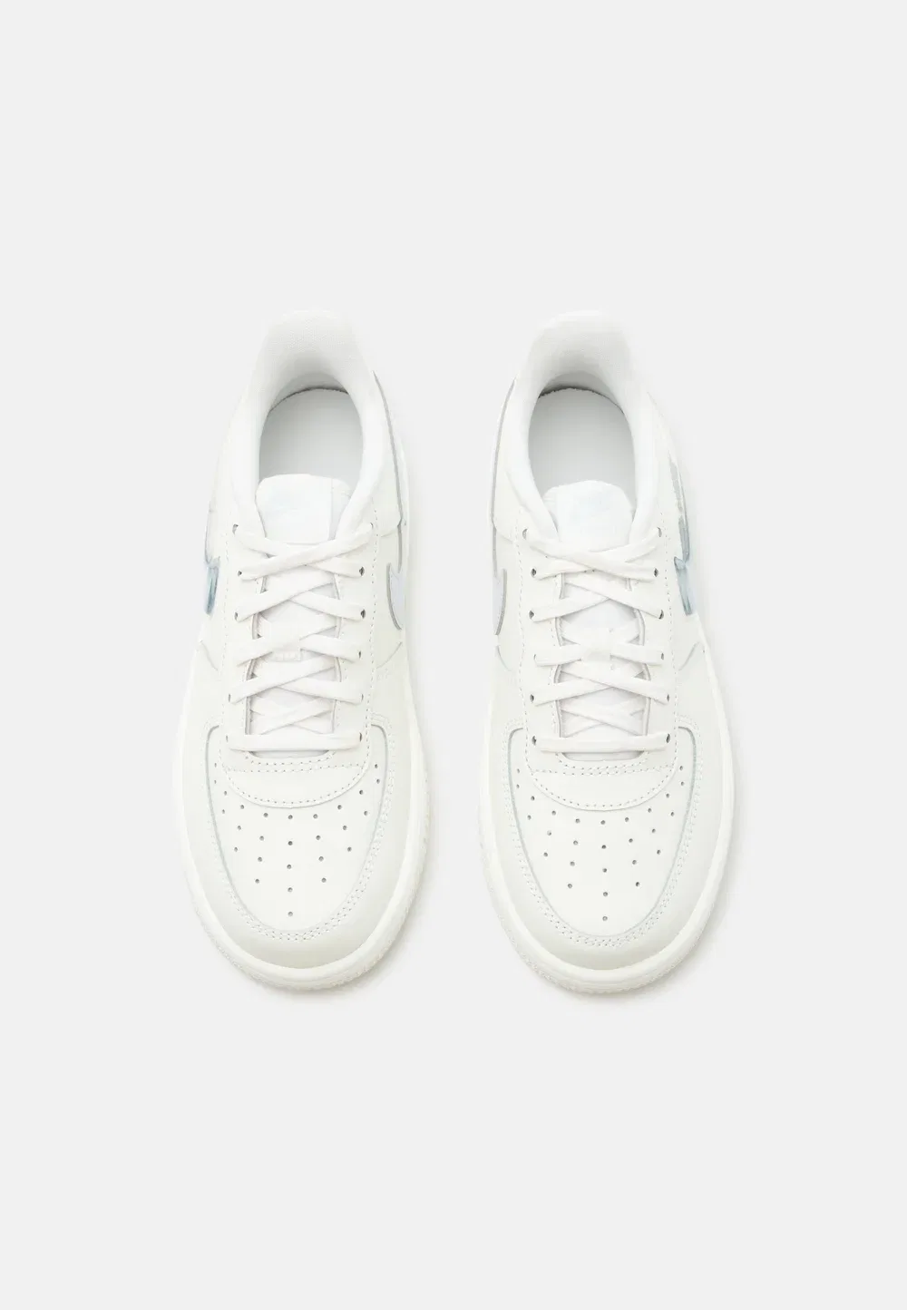 Кроссовки Force 1 Lace унисекс Nike Sportswear, Sail/Football Grey — фото 4