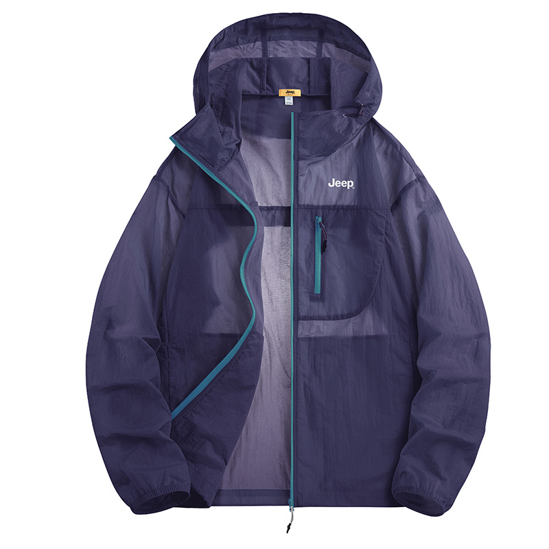 

Охлаждающая суперлегкая дышащая и быстросохнущая одежда с защитой от ультрафиолета Unisex Jeep, night фиолетовый