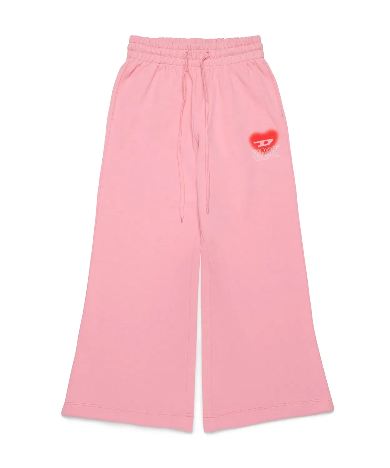 Детские спортивные штаны с принтом One Point Brand Logo DIESEL KIDS, Розовый