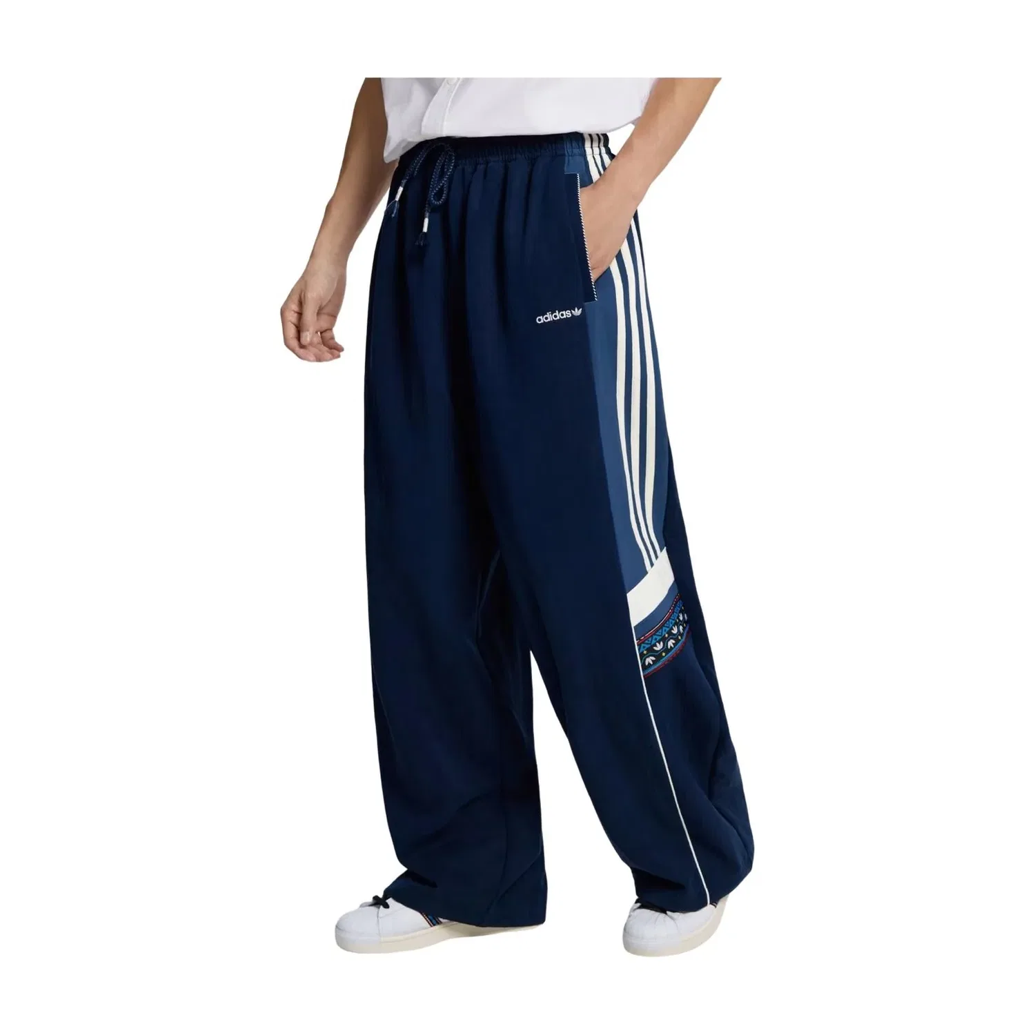 Мужские брюки Toc Track Pant Asia Sizing 'Night Indigo' adidas, Night Indigo — фото 3