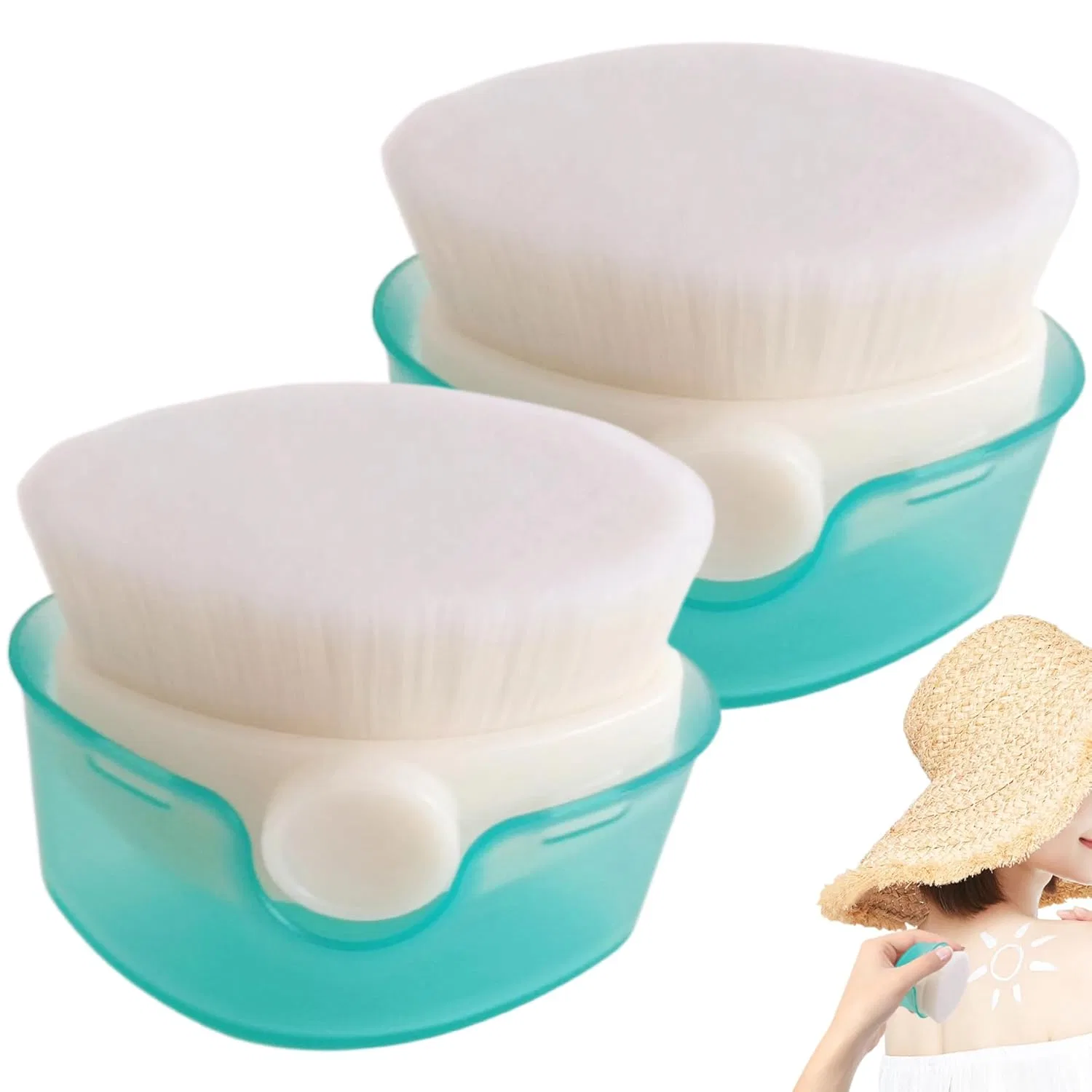 Солнцезащитный аппликатор Neptuiby, 2 шт, Зеленый