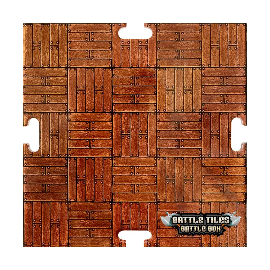 

Боевой ящик — деревянные полы, Battle Tiles Rewritable Terrain Tiles (C4 Labs)
