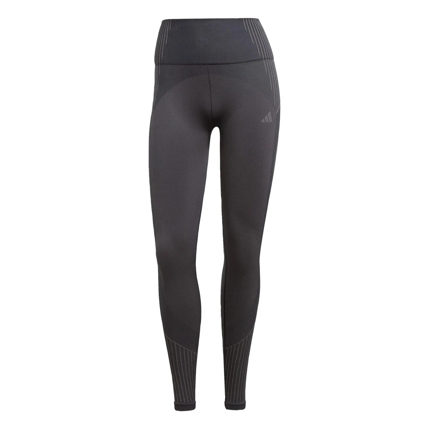 Женские леггинсы с бесшовной конструкцией Seamless Branded 7/8-Leggings Adidas, Schwarz — фото 2