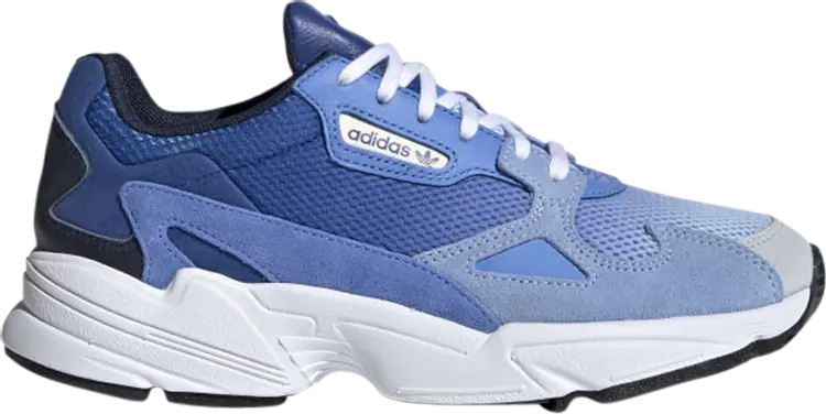 Лимитированные кроссовки Adidas Wmns Falcon 'Glow Blue', синий