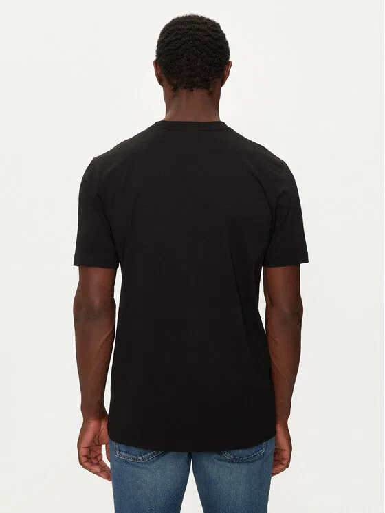 Футболка regular fit Tee V Boss, черный — фото 3