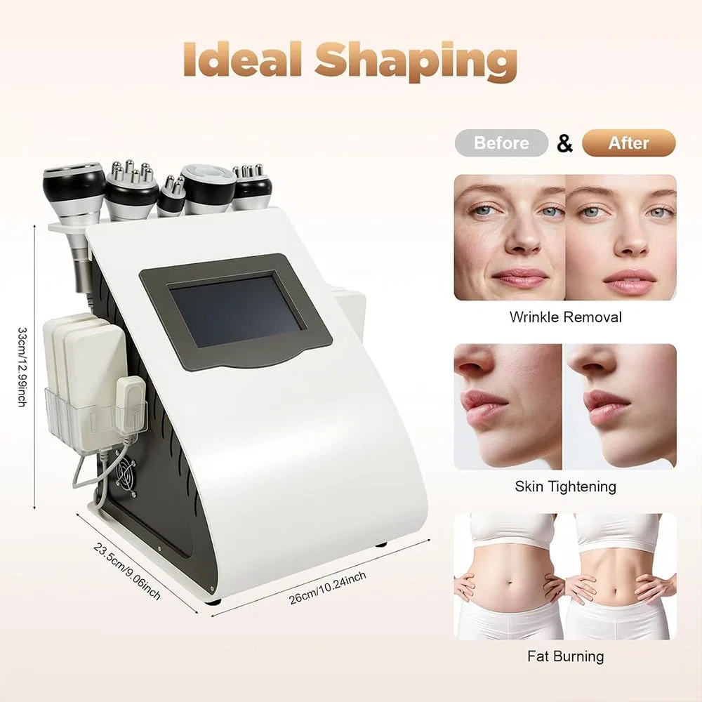 RF High Frequency Cavitation Device 40K Body Shaping Device, DHMYDPDZ, 6 in 1 Set, 100W — фото 4