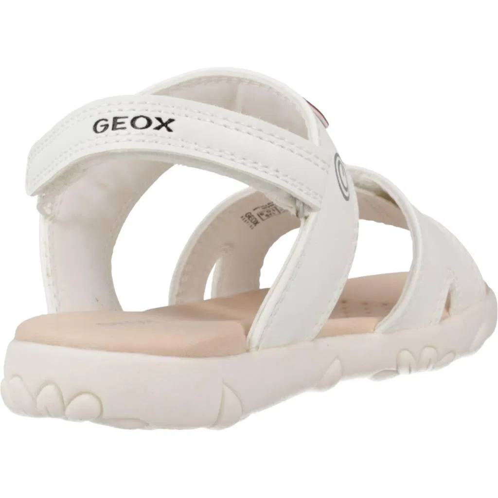 Детские сандалии для девочек J Sandal Haiti Girl Geox, Weiß — фото 3