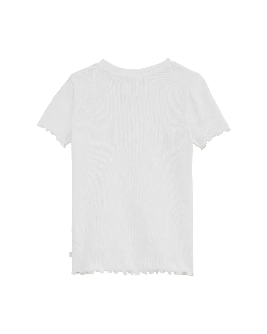 Футболка WE Fashion белого цвета — фото 3