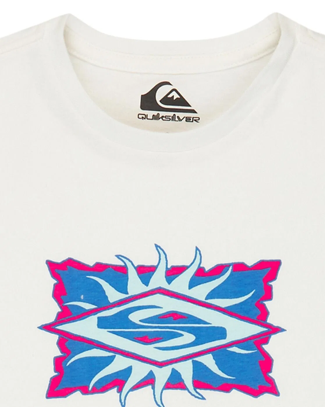 Детская футболка с принтом EV STARFISH STAMP Quiksilver, Baumwollweiß — фото 3