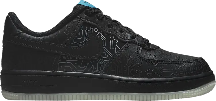 

Кроссовки Nike Space Jam x Force 1 PS 'Computer Chip', черный