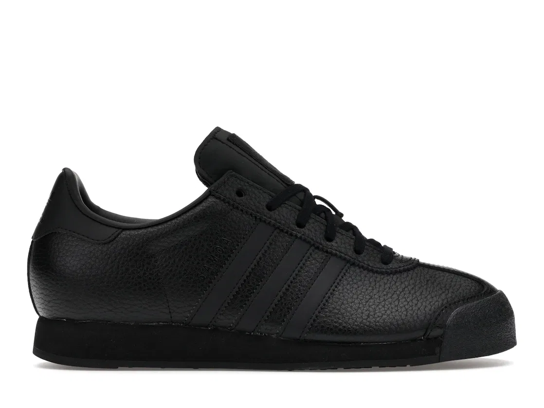 Детские кроссовки с замшевым верхом Adidas Samoa, Core Black