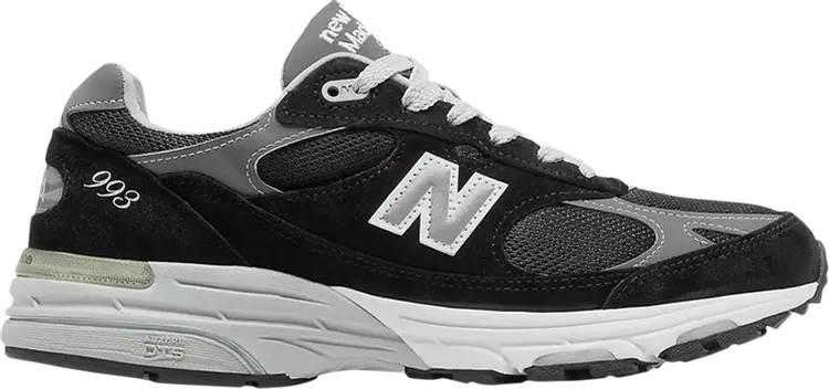 

Кроссовки New Balance Wmns 993 Made In USA Wide 'Black Grey', черный