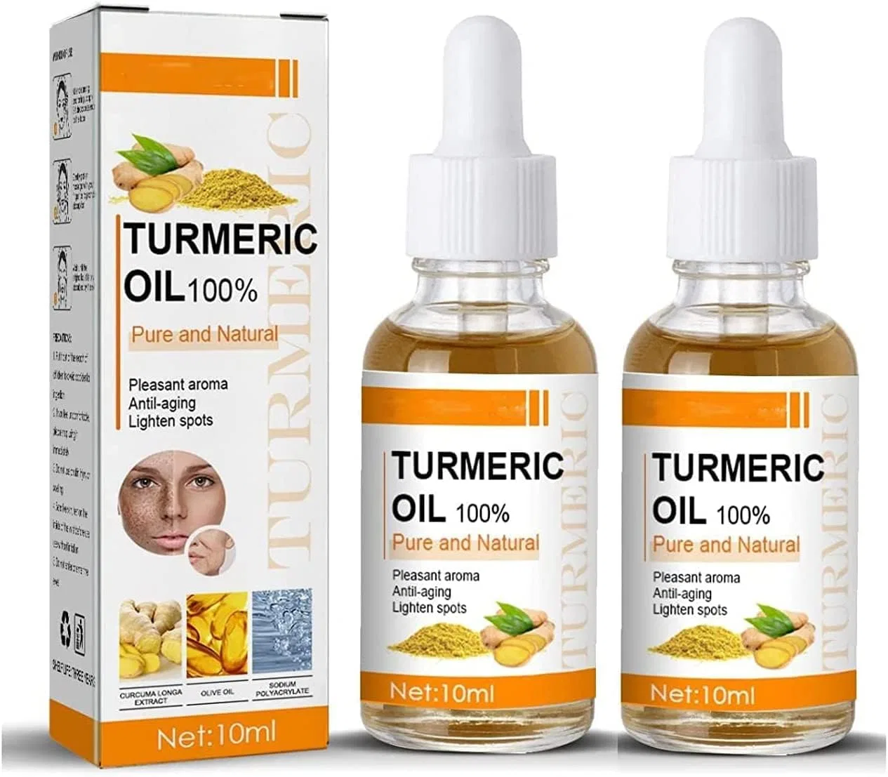 Крем для лица Turmeric Repair Facial Essence, Lovelycat, 2 шт, 1 г — фото 2