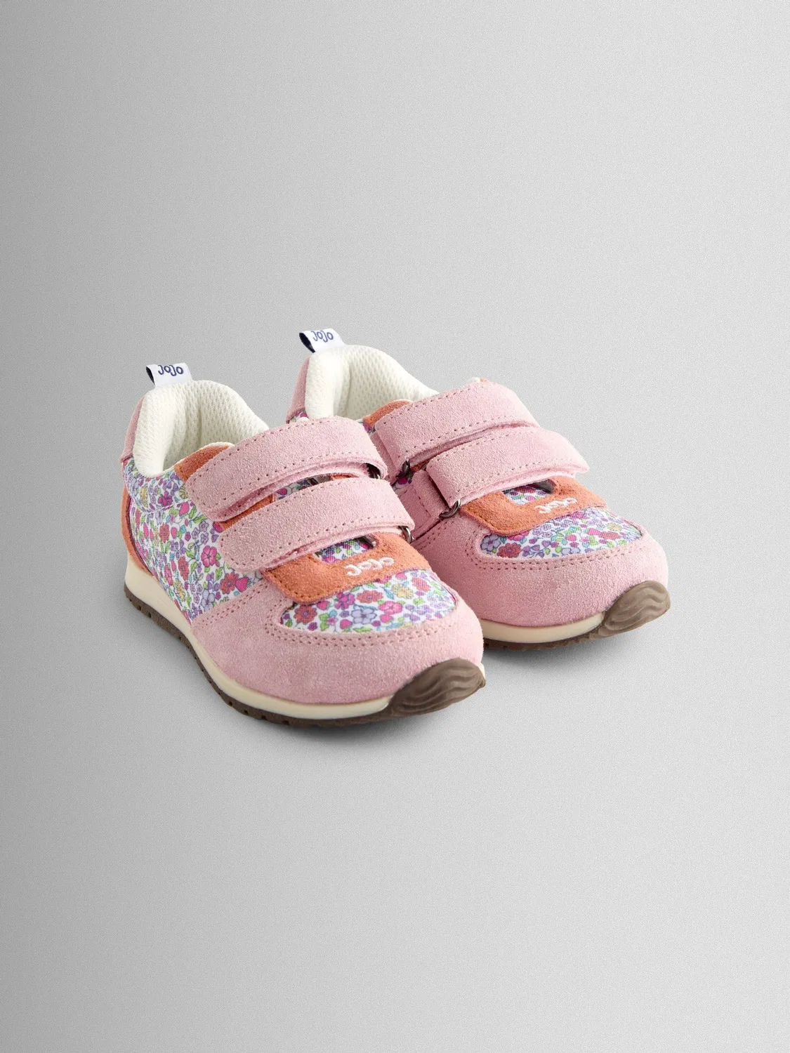 Кроссовки с цветочным принтом, модель Riptape Trainer Jojo Maman Bébé, мульти-флорал