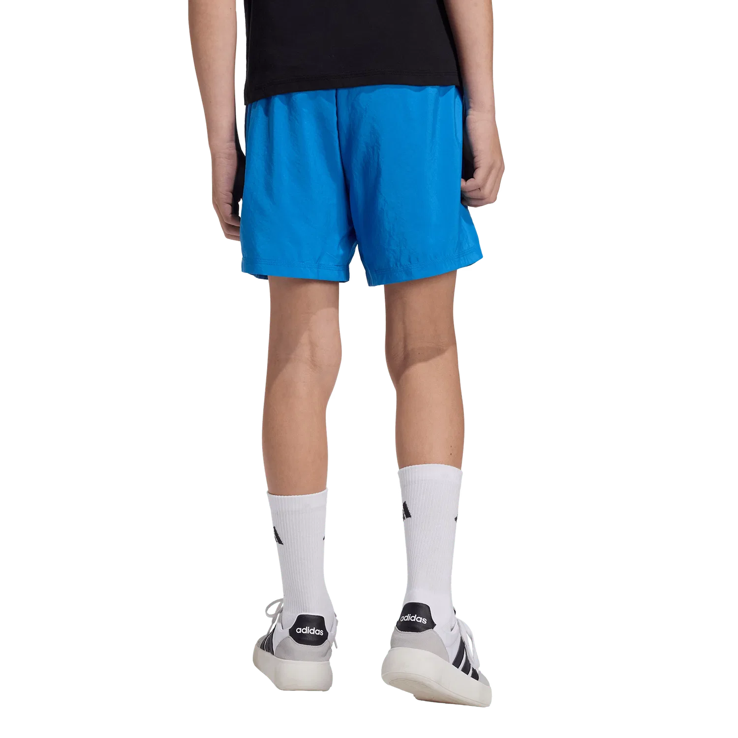 Детские тренировочные шорты Adidas, синий — фото 3