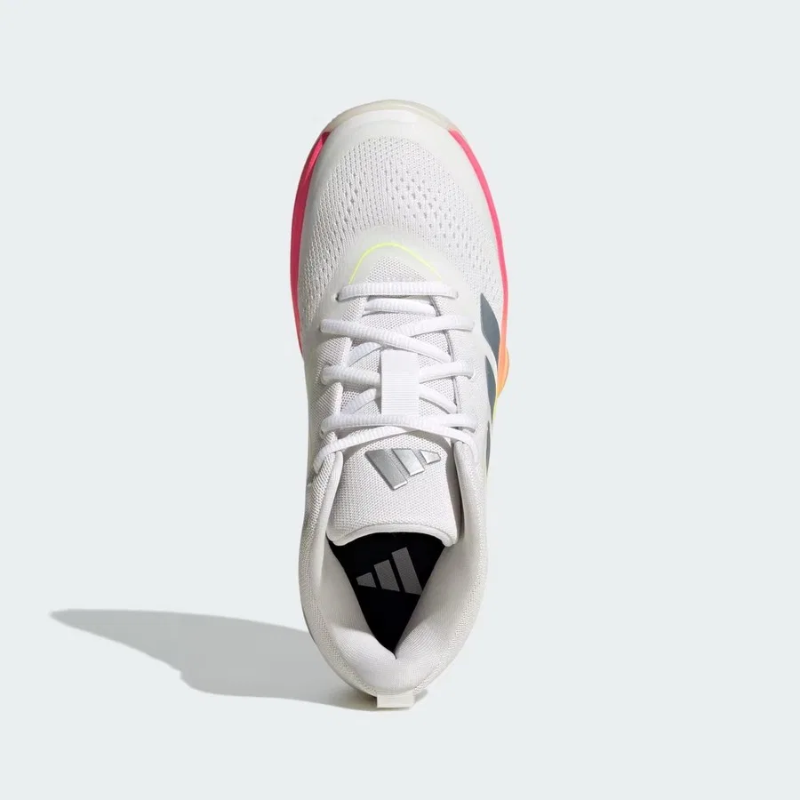 Детские кроссовки для тренировок с шнуровкой Crazyflight 7 Mid adidas, Белый — фото 2