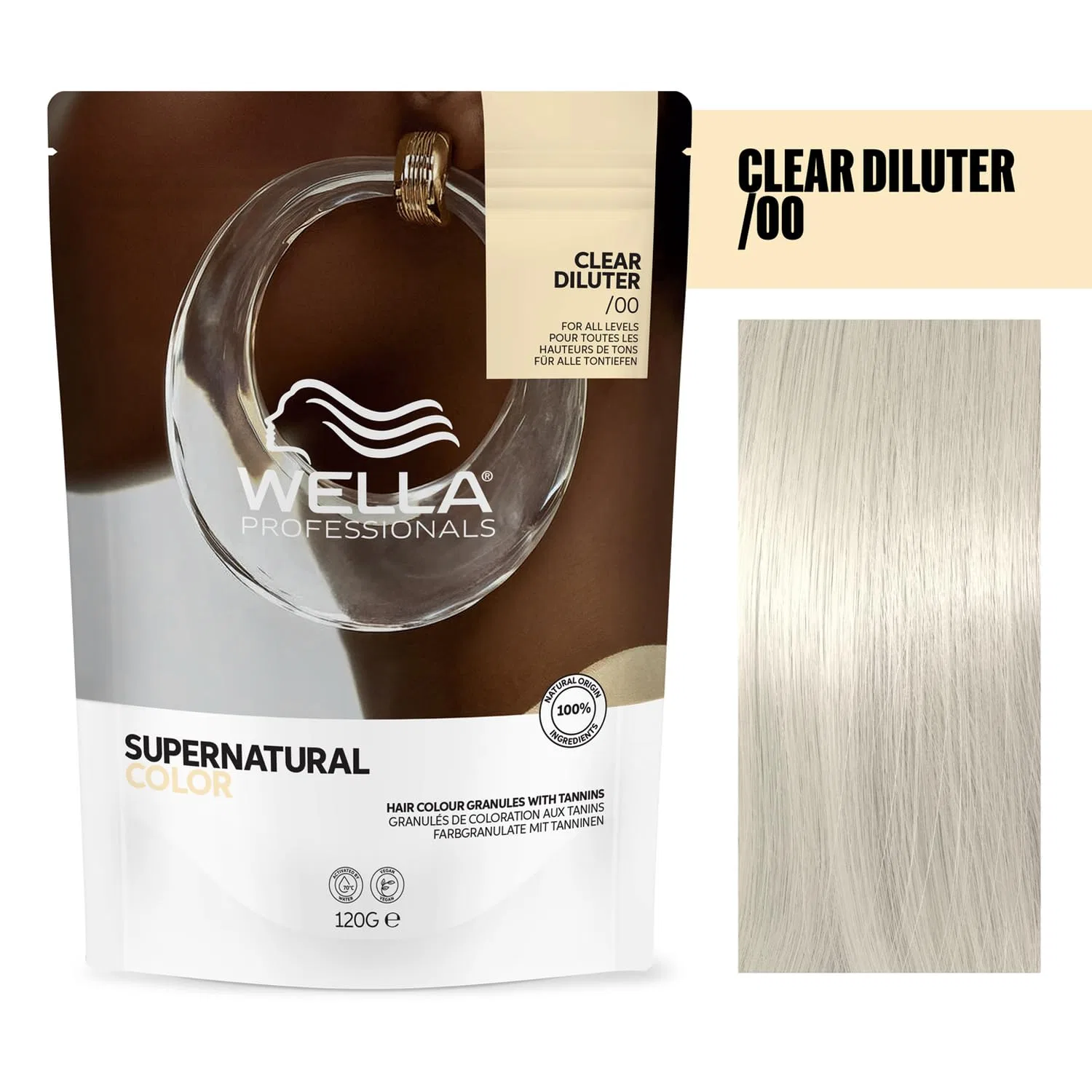 Профессиональная краска для волос «Supernatural Colour /00 Clear Diluter» от Wella Wella — фото 2